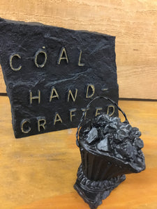 Coal Bucket Hand Crafted from Coal