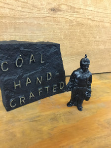 Coal Miner Ornament Hand Crafted from Coal